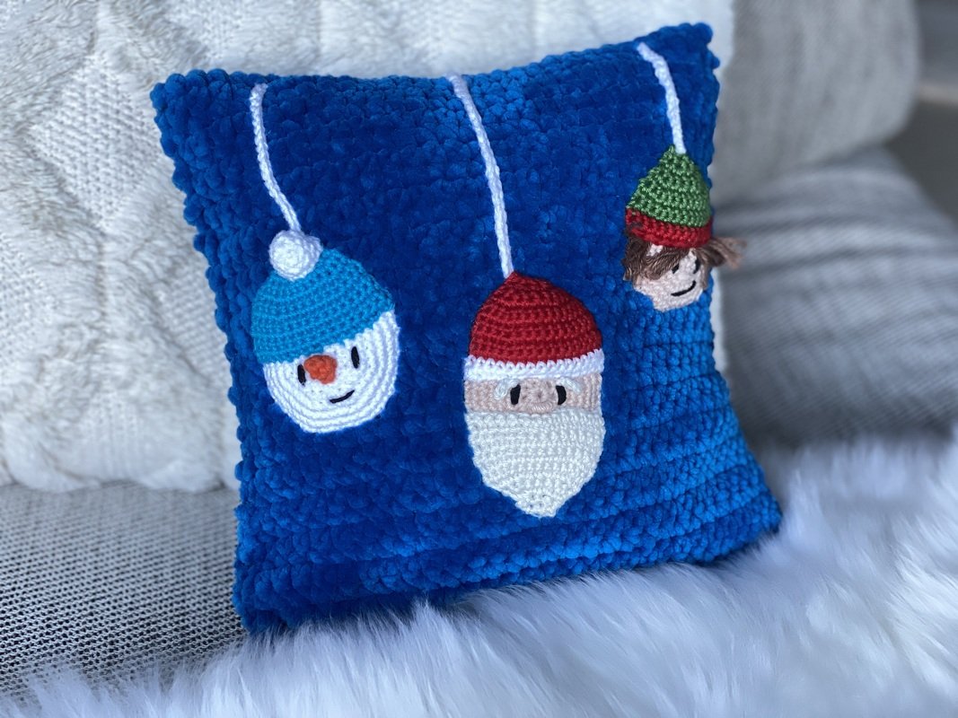 Crochet Pattern - Cushion Cover Christmas - Image 3
