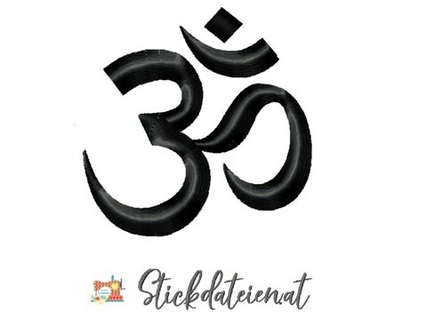 YOGA STICKDATEI, Ästhetische Stickdatei, Digitale Yoga Stickmotive