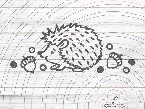 Igel Plotterdatei SVG DXF