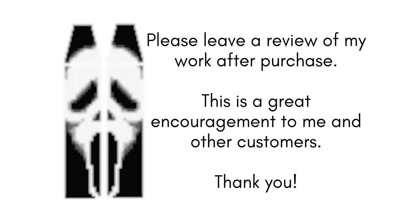 Ghost Mask Earrings Patterns - Image 3