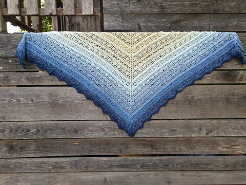 Häkelanleitung Tuch Milou