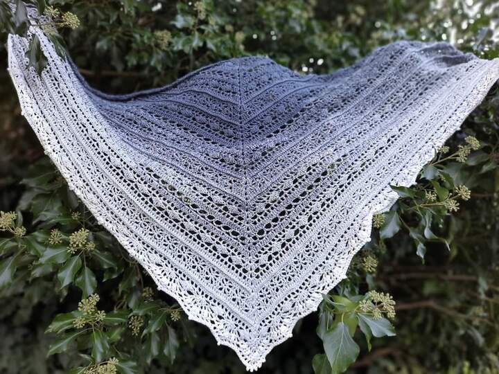 Häkelanleitung Tuch Milou