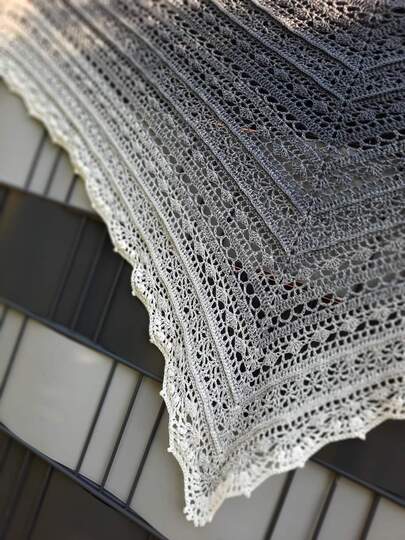 Häkelanleitung Tuch Milou