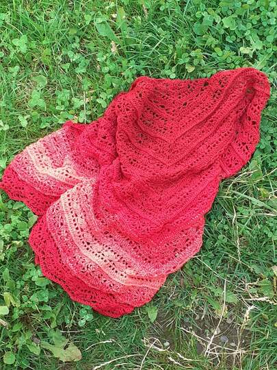 Häkelanleitung Tuch Milou