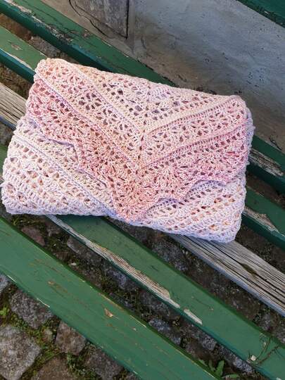 Häkelanleitung Tuch Milou