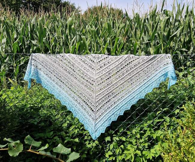 Häkelanleitung Tuch Milou