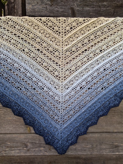 Häkelanleitung Tuch Milou