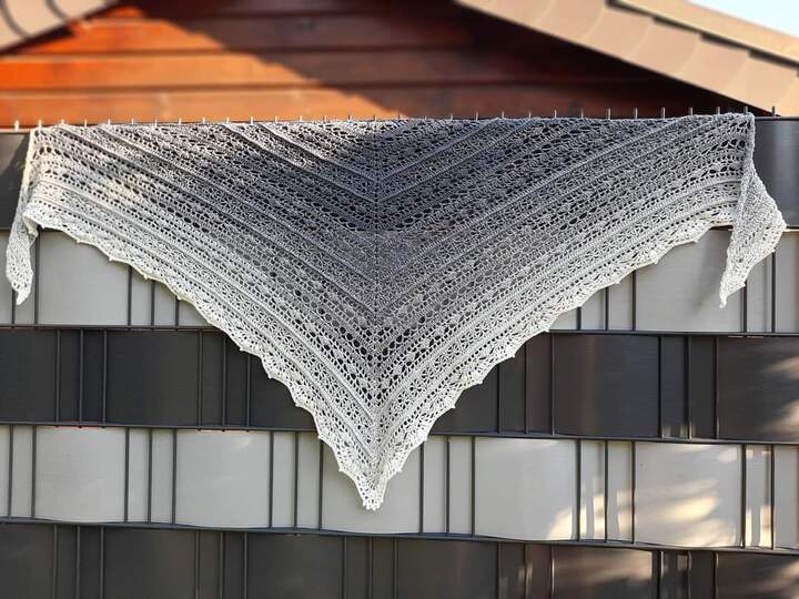 Häkelanleitung Tuch Milou