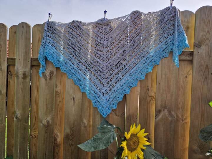 Häkelanleitung Tuch Milou