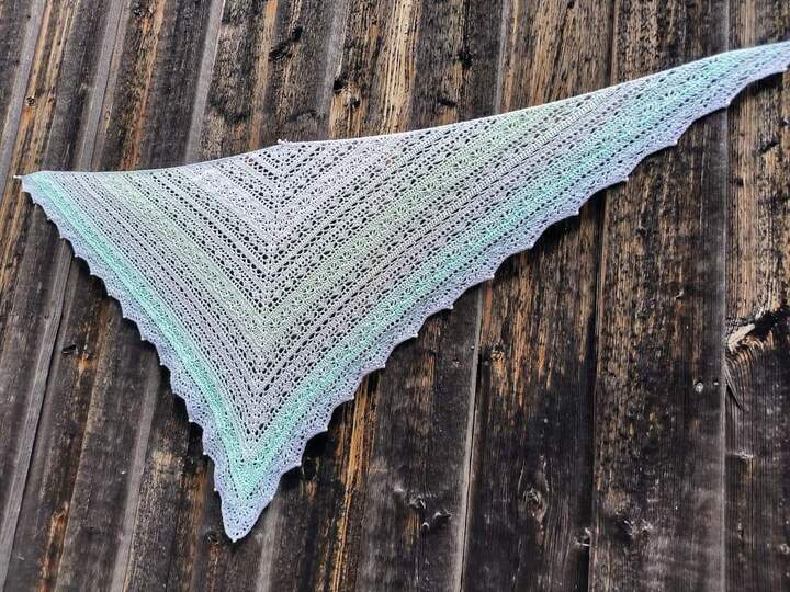 Häkelanleitung Tuch Milou