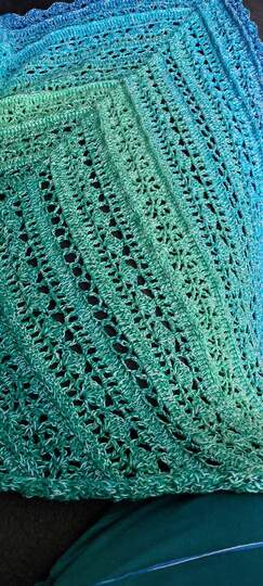 Häkelanleitung Tuch Milou