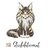 Katzen STICKDATEI, fotorealistische Stickdatei, Stickdatei Mainecoon Katze
