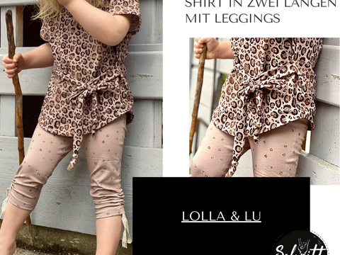 E-Book 3 in 1 Lolla & Lu Kleid / Shirt / Leggings Gr.98-152