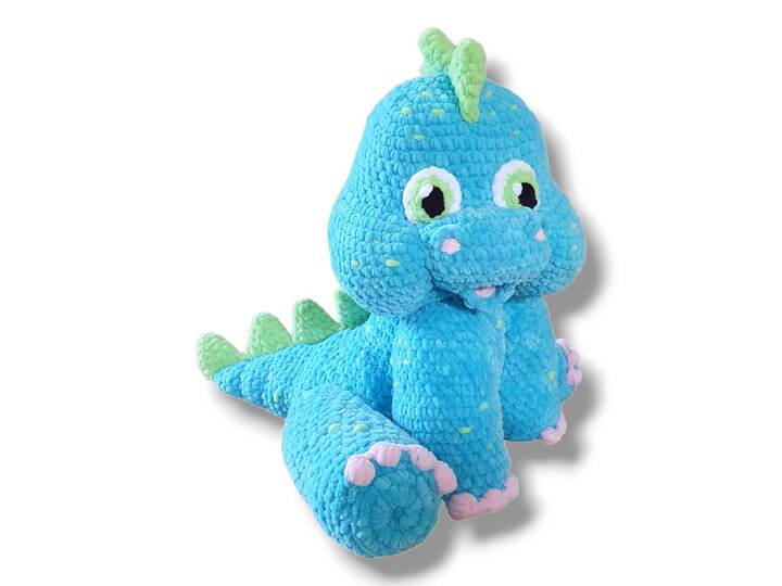 Häkelanleitung Baby Dino