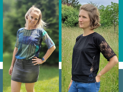 AdOn Kurzarm BlueSummerLong