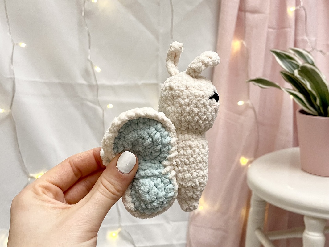 Häkelanleitung Schmetterling „Delia“ | Anleitung für Häkeltier Insekt - Bild 2