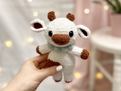 Häkelanleitung Kuh „Sylvia“ | Häkelanleitung Amigurumi Bauernhof Tier