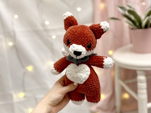 Häkelanleitung Fuchs „Theo“