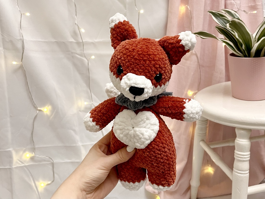 Häkelanleitung Fuchs „Theo“ | Häkelanleitung Amigurumi Waldtier - Bild 3