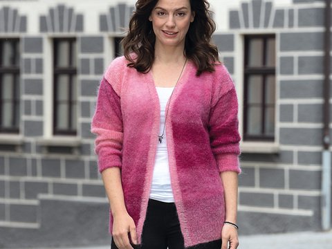 Strickanleitung Damenjacke "Vienna" 764054