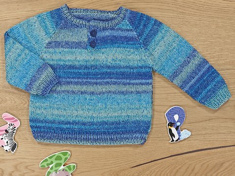 Strickanleitung Kinderpullover "Messina" 764128