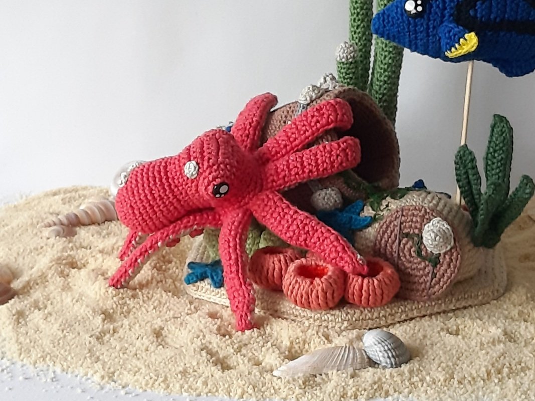 Underwater world with Olivier and Dion - Crochetpattern - Image 8