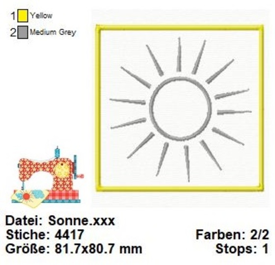 Stickdatei Symbole Taufe, Stickdatei Kommunion, religiöse Stickdateien