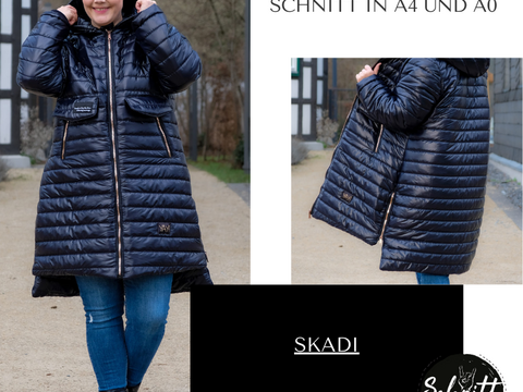 E-Book Steppmantel Skadi Gr.34-54 m. Ebenendatei