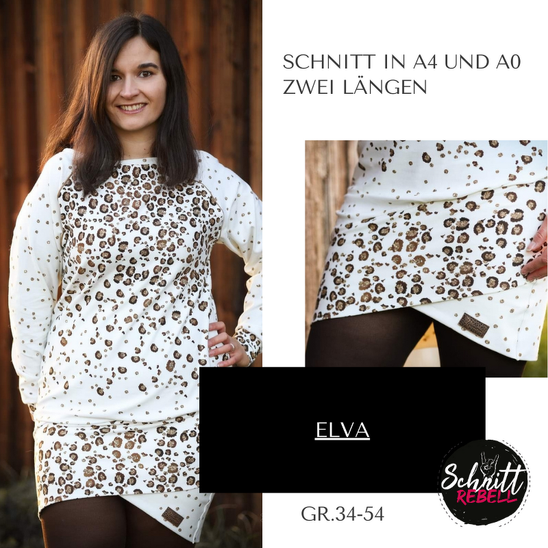 E-Book Kleid &amp; Pullover Elva Gr.34-54 m. Ebenendatei