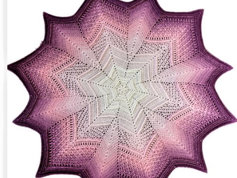 Häkelanleitung Stern Helene