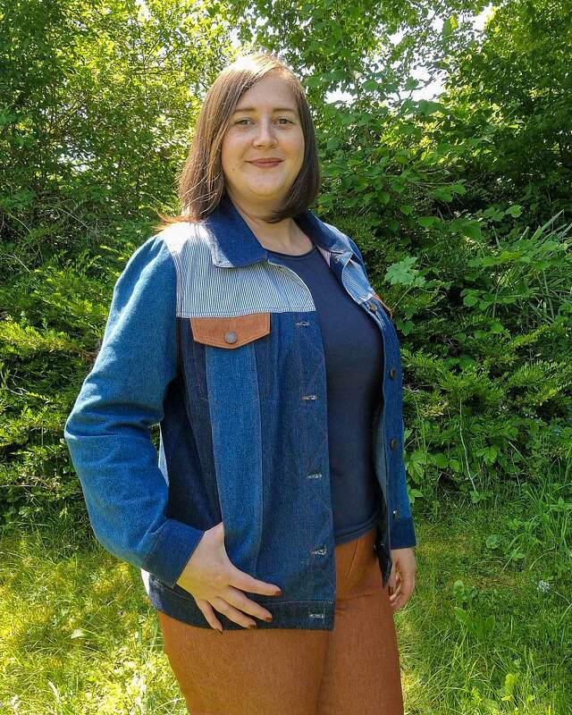 Schnittmuster Jacke Knopf und Kragen Gr. 32 - 62 Damen - Bild 27