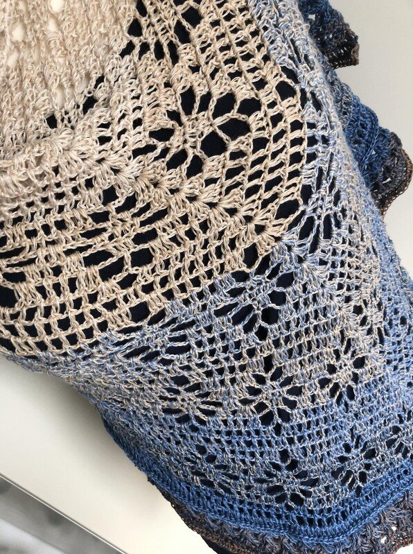 Crochet Pattern Triangular Scarf "Irene" - Image 31