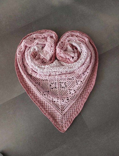 Häkelanleitung Dirndl-Dreieckstuch "Irene"