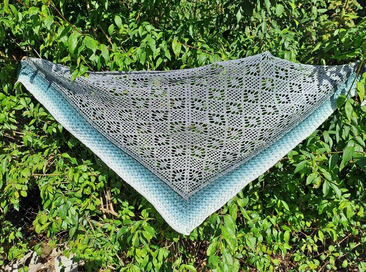 Häkelanleitung Dirndl-Dreieckstuch "Irene"