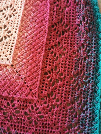 Häkelanleitung Dirndl-Dreieckstuch "Irene"