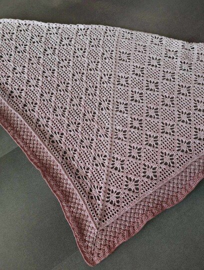 Häkelanleitung Dirndl-Dreieckstuch "Irene"