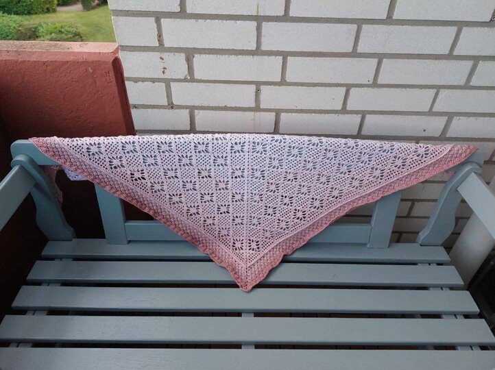 Häkelanleitung Dirndl-Dreieckstuch "Irene"