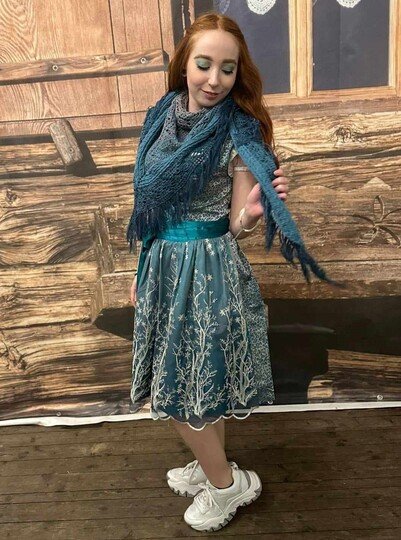 Häkelanleitung Dirndl-Dreieckstuch "Irene"