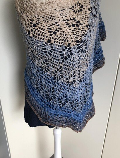 Häkelanleitung Dirndl-Dreieckstuch "Irene"