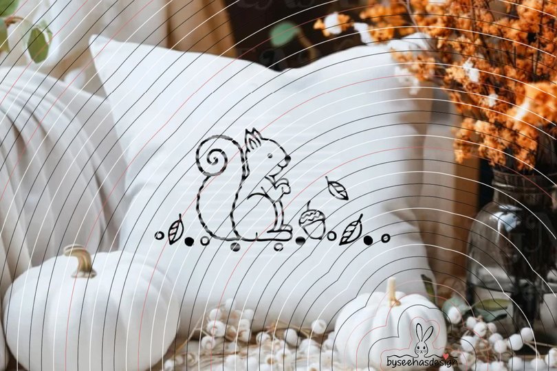 Eichhörnchen Plotterdatei SVG DXF