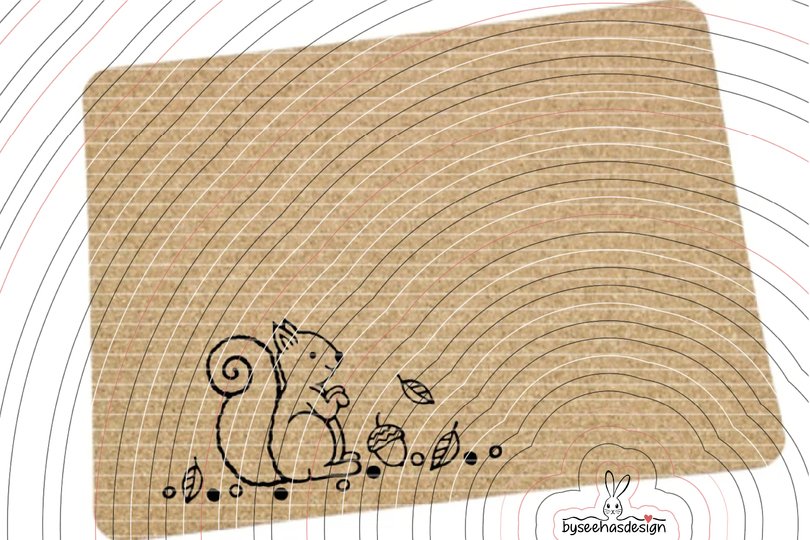 Eichhörnchen Plotterdatei SVG DXF