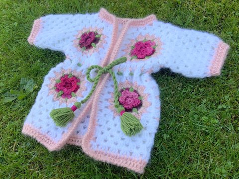 Rosenkimono für Babys und Kleinkinder