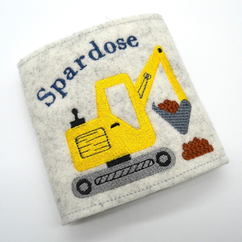 Stickdatei Bagger in vier Größen - Bild 6