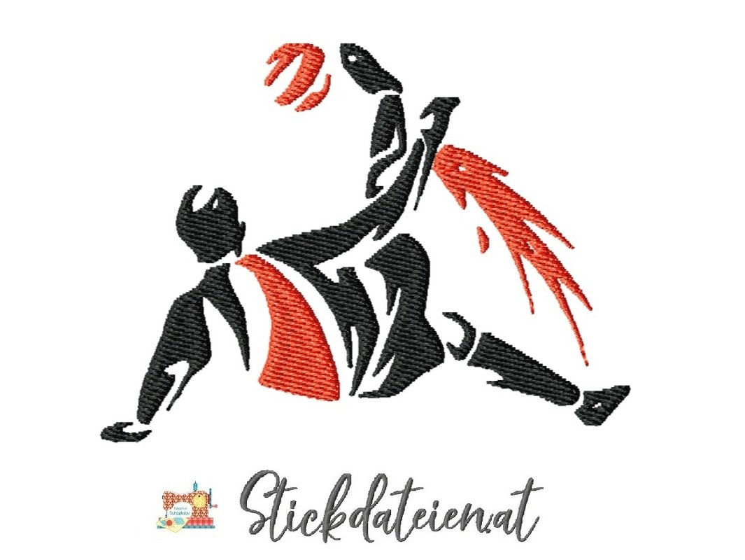 Stickdatei Fußball, UEFA Stickdatei, FIFA Stickdatei 10x10, Maschinenstick