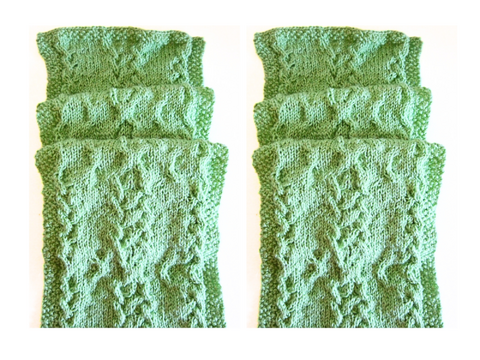 Strickanleitung für den trendigen Daburu Zopfschal