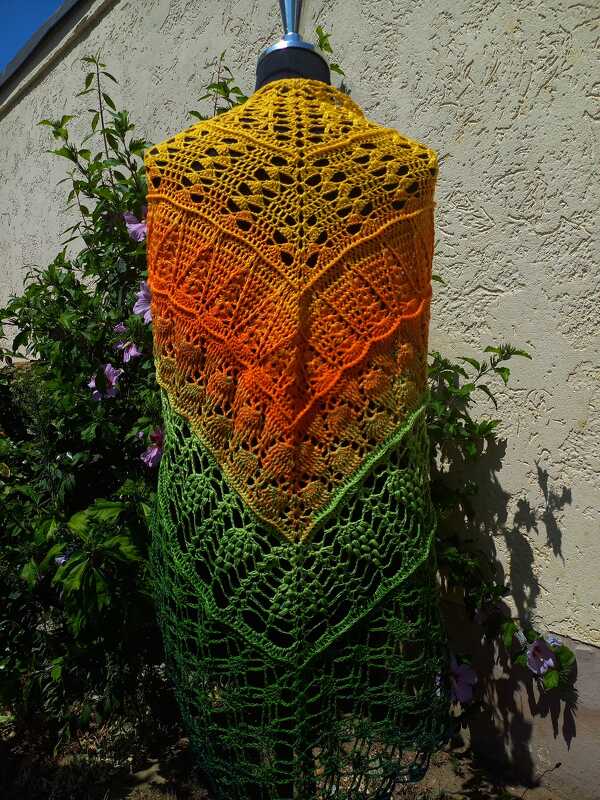 Häkelanleitung - Tuch "Gloria" - Best of 2023 - Normale Version - Bild 79