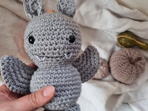 Fledermaus Häkelanleitung Amigurumi *Carolines Welt*