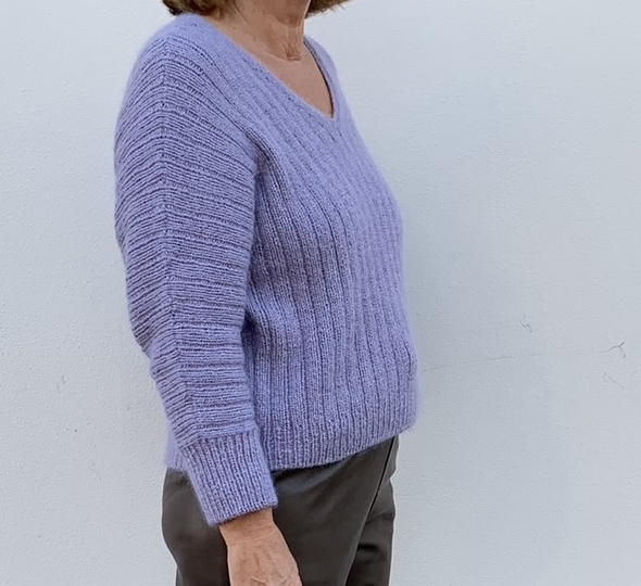 Strickanleitung Pullover Peruso Größe 36 – 46