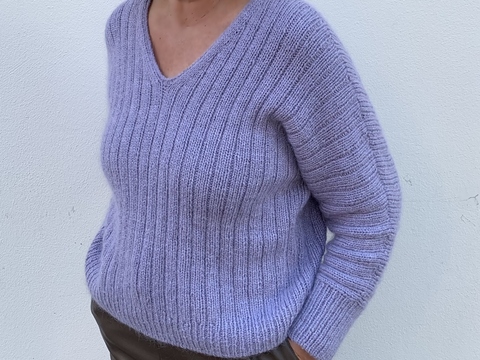 Strickanleitung Pullover Peruso Größe 36 – 46