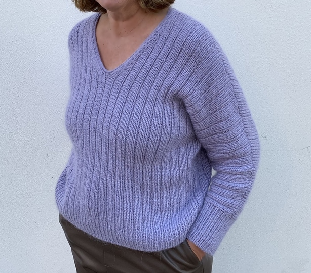 Strickanleitung Pullover Peruso Größe 36 – 46